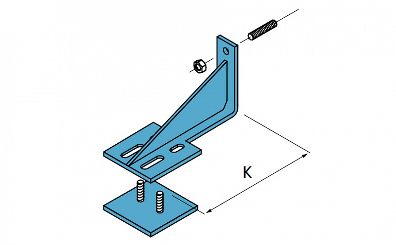 Рядовой кронштейн BAUT GSP для кирпичных перемычек >2м